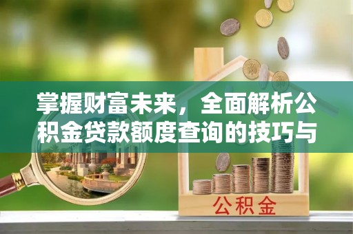 喀什掌握财富未来，全面解析公积金贷款额度查询的技巧与策略