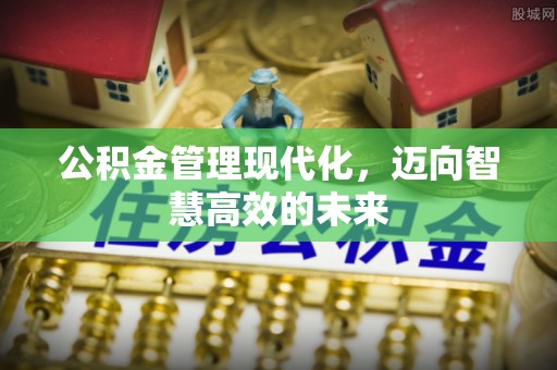 喀什公积金管理现代化，迈向智慧高效的未来