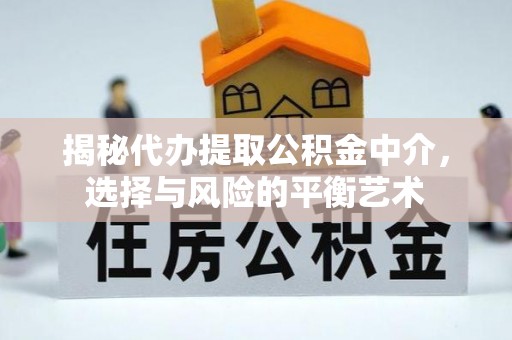 喀什揭秘代办提取公积金中介，选择与风险的平衡艺术