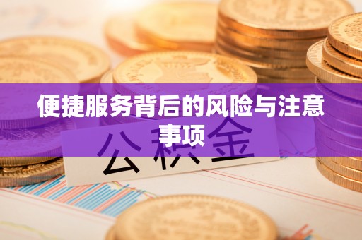 喀什便捷服务背后的风险与注意事项
